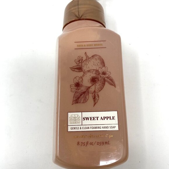 Bath & Body Works Sweet Apple Gentle Foaming Hand Soap 8.75 Ounce - Picture 3 of 7